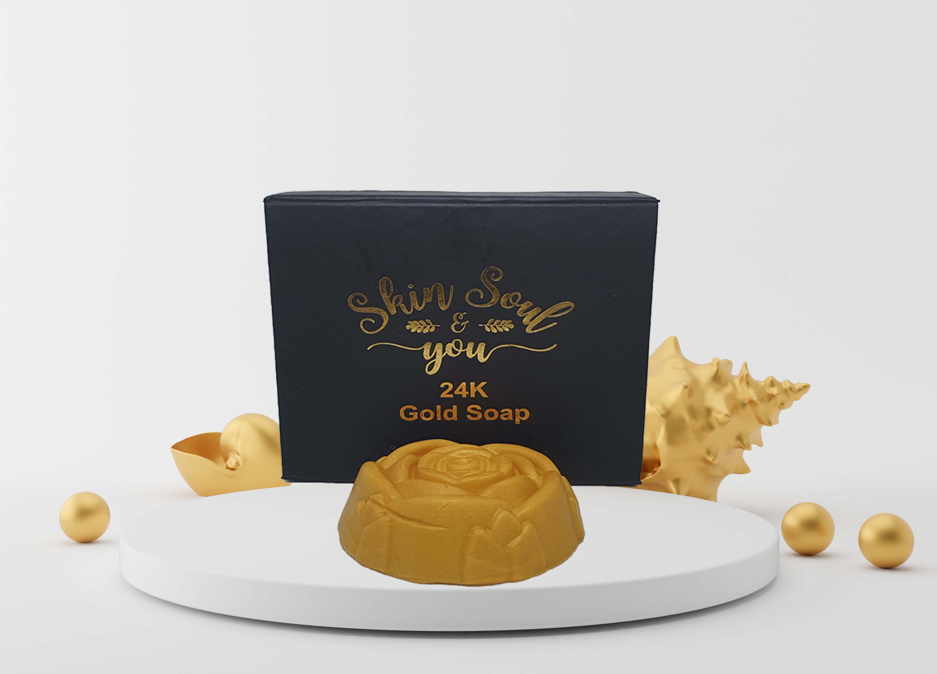 24k Gold Soap
